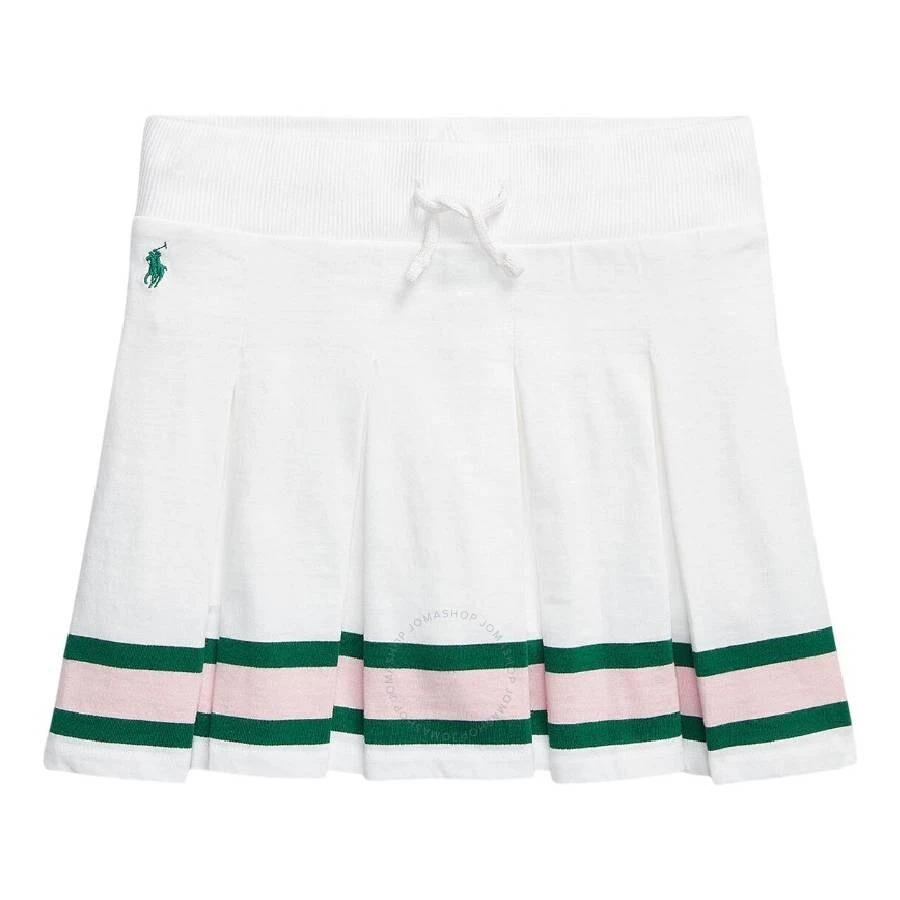 Ralph Lauren Girls Drawstring Pleated Skirt 1