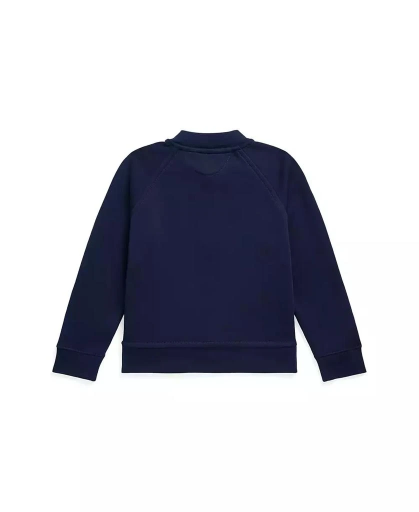 Ralph Lauren Toddler and Little Boys Logo Fleece Baseball Jacket 2