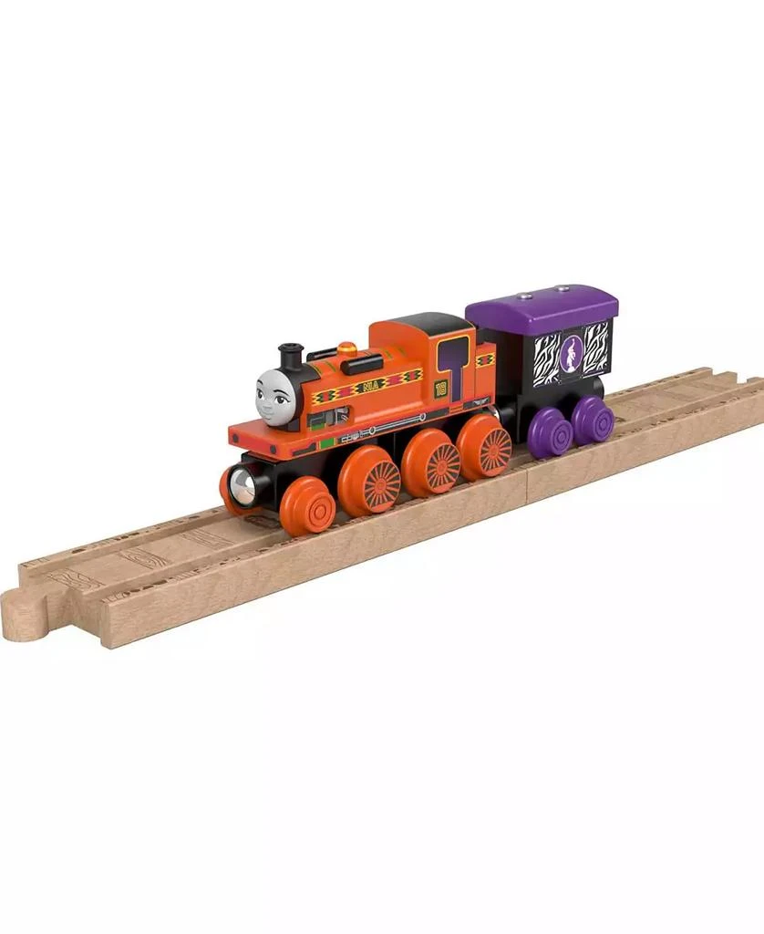 Fisher Price Thomas and Friends Wooden Railway, Nia Engine and Cargo Car 5