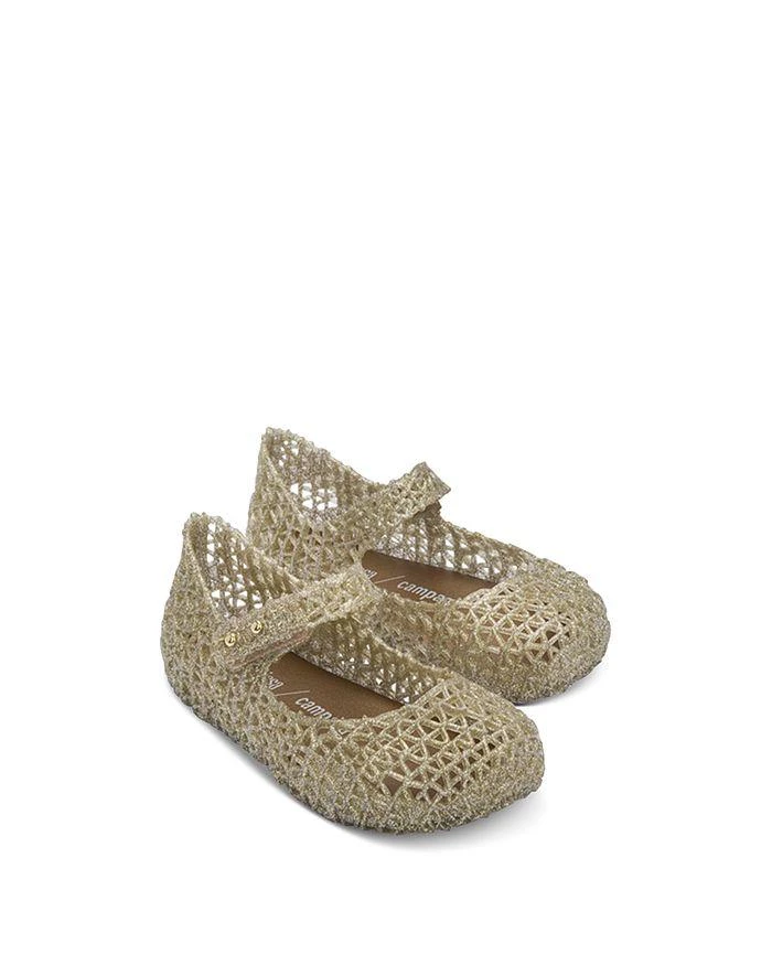 Mini Melissa Girls
 Campana Papel Mary Jane Flats - Toddler