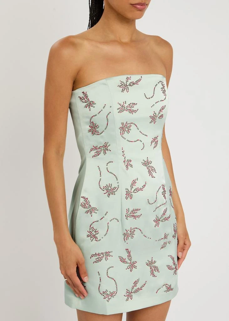 16 ARLINGTON Frasia embellished satin mini dress 2