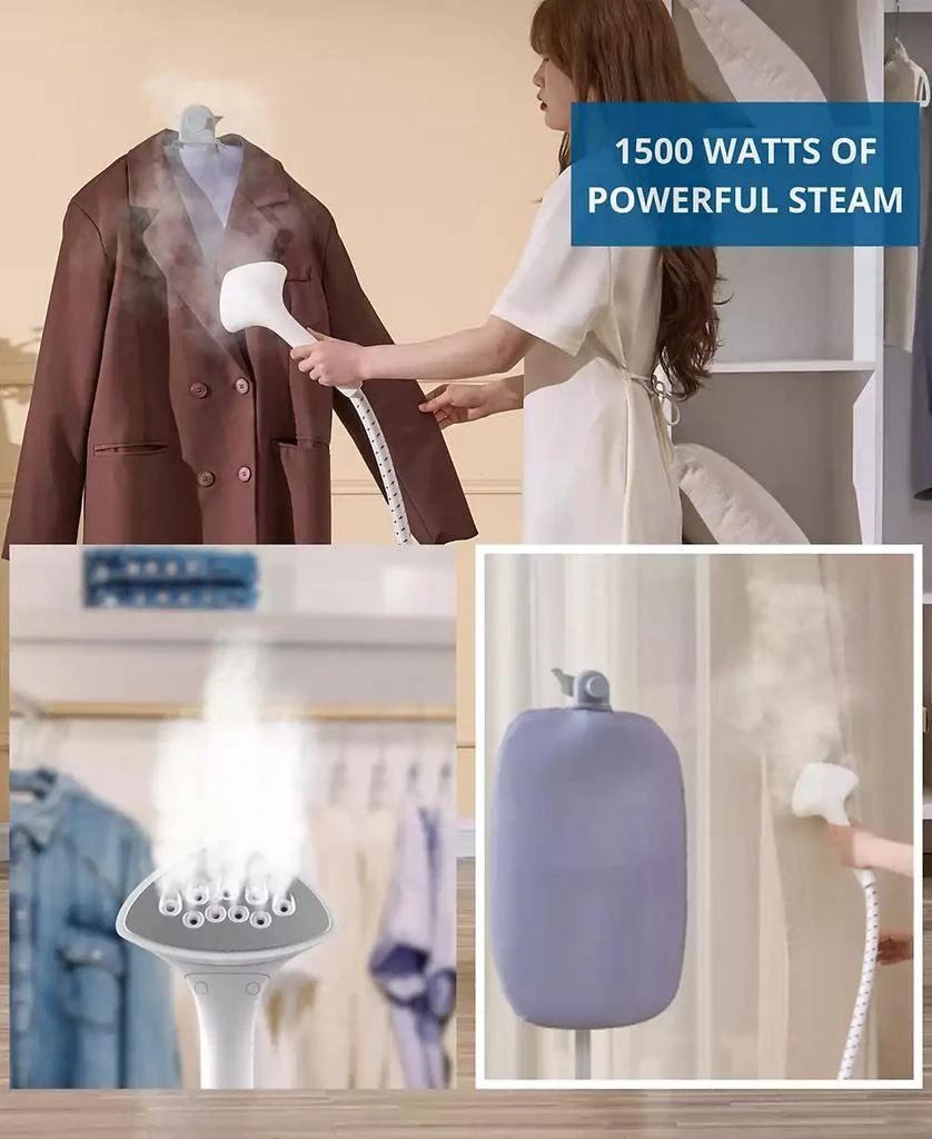 SALAV Complete Garment Steamer with Smart Auto Off Pivoting Ironing Board and 6 Steam Settings 2