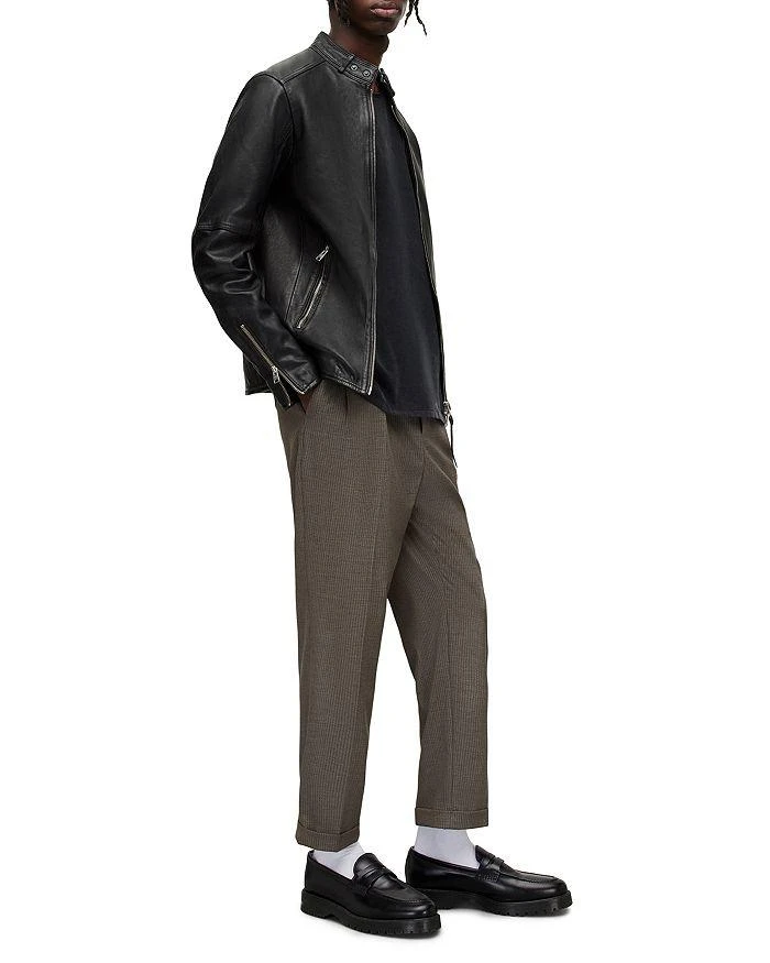 ALL SAINTS Cora Leather Moto Jacket 10