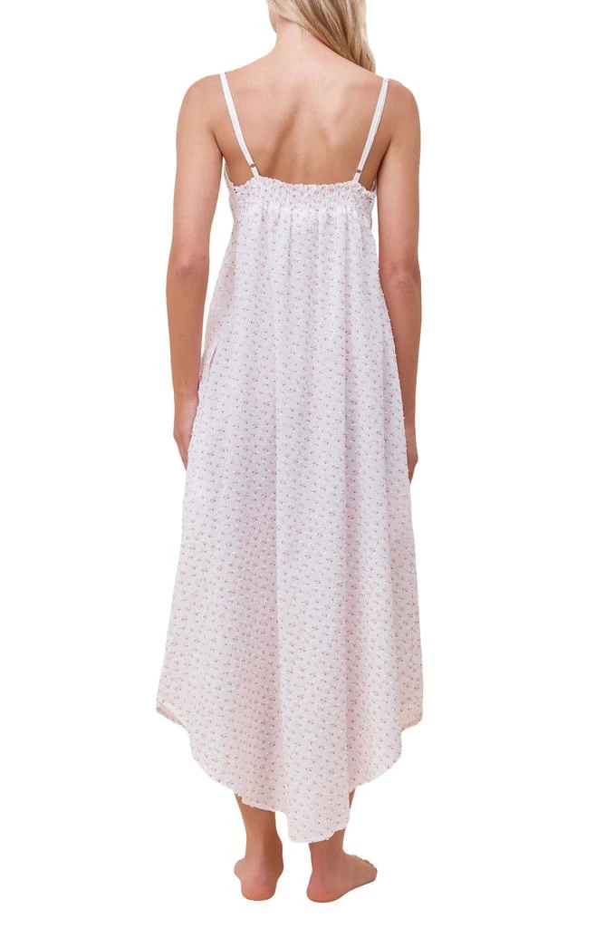 Papinelle Swiss Dot Lace Trim Cotton Nightgown 2
