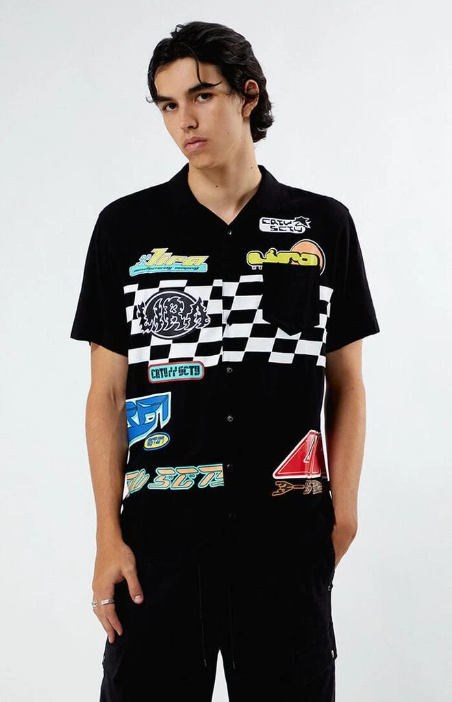 Lira Benton Woven Camp Shirt 1