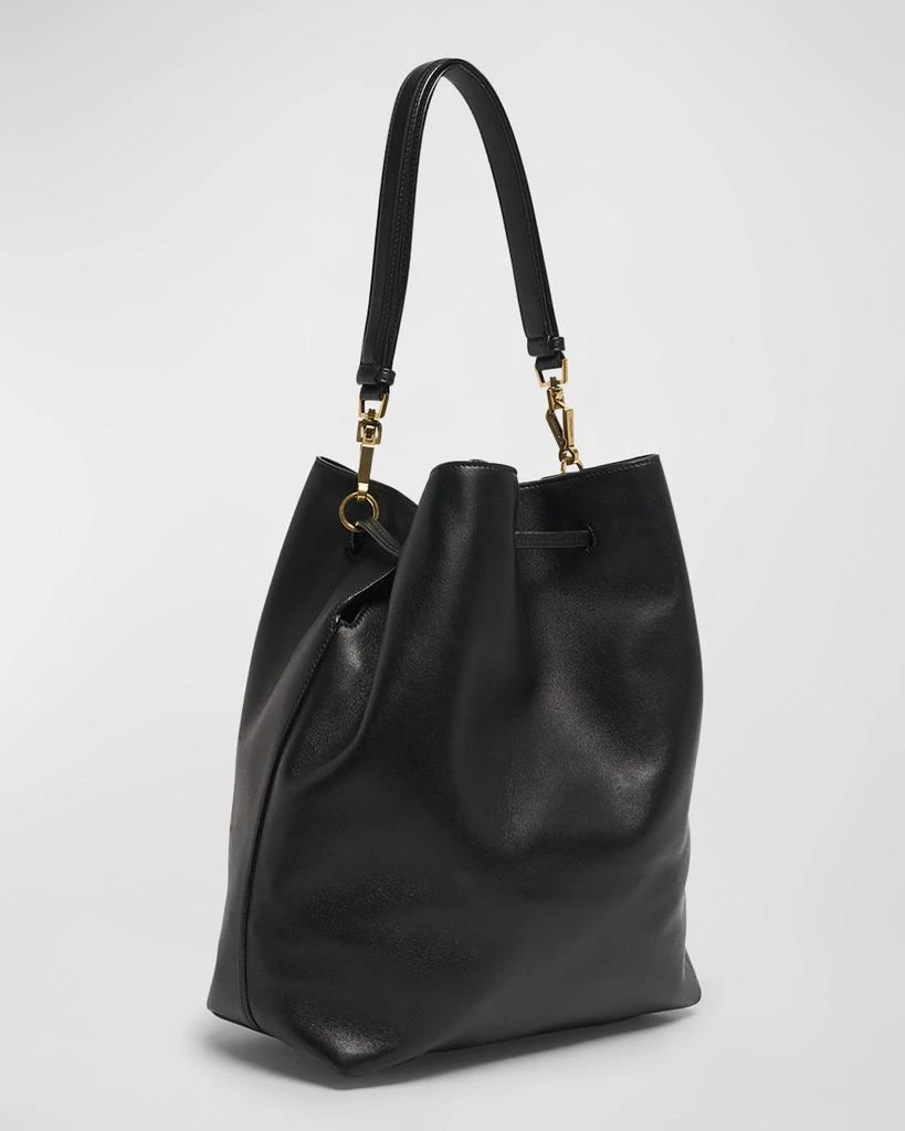 Yves Saint Laurent Paris VII YSL Pochon Shoulder Bag in Lambskin Leather 6