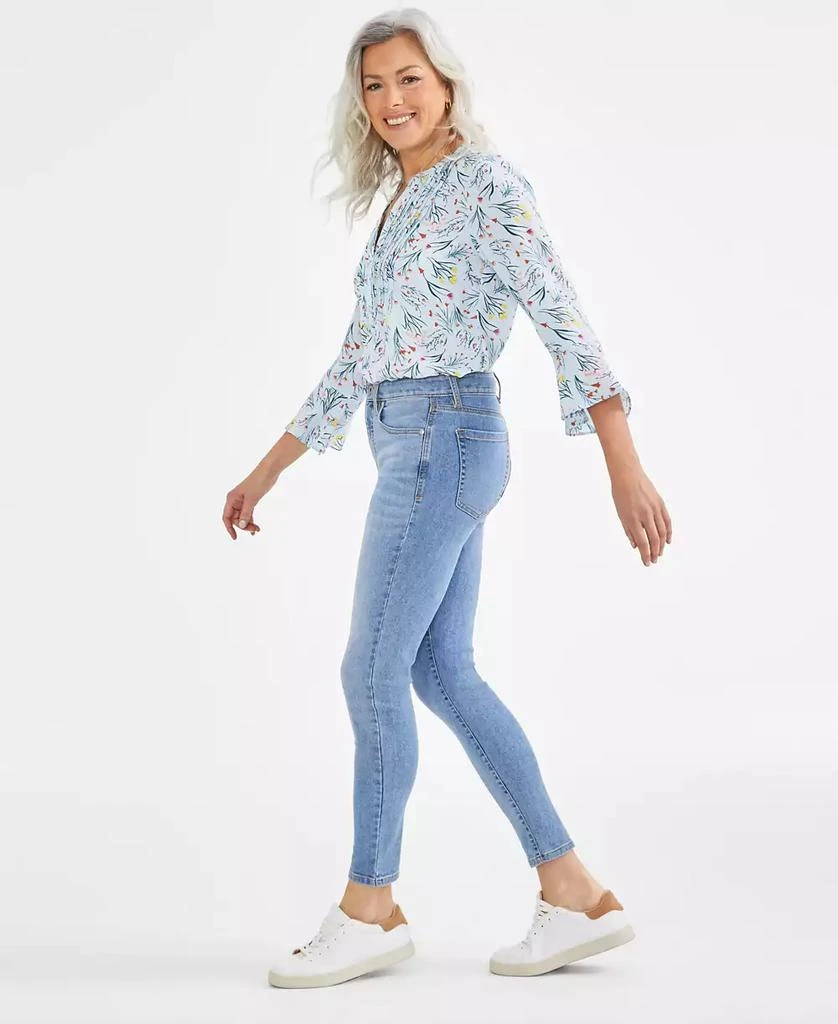 Style & Co Women's Mid-Rise Curvy Skinny Jeans, Created for Macy's 3