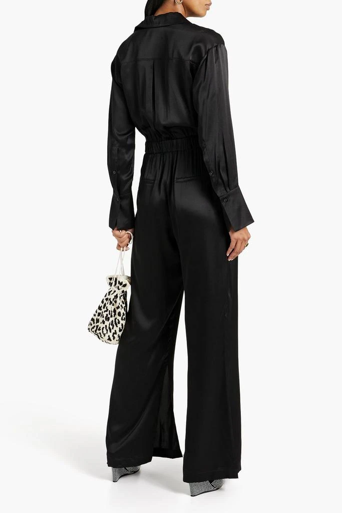 NICHOLAS Emma silk-satin wide-leg jumpsuit 3