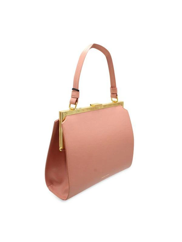 Mansur Gavriel Mansur Gavriel Elegant Bag In Coral Leather 2