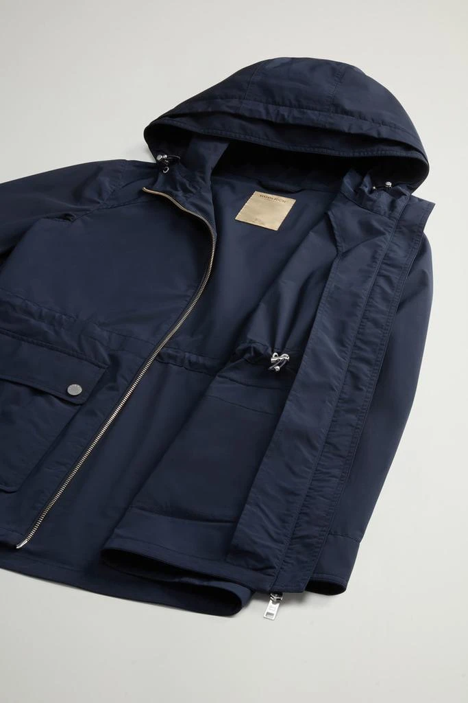 Woolrich Urban Touch Hooded Jacket - Women - Blue 8