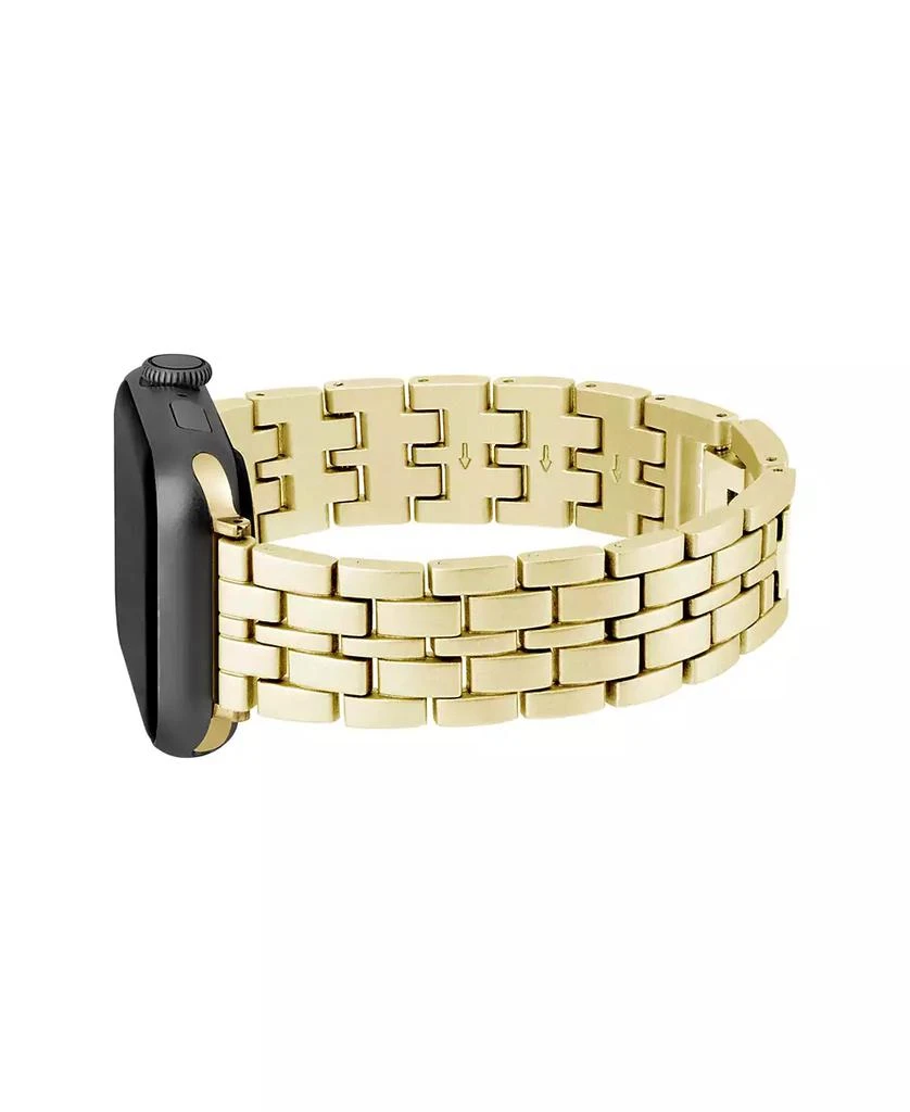 Nine West Women's Gold-Tone Alloy Link Bracelet Designed for 38/40/41mm Apple Watch 2