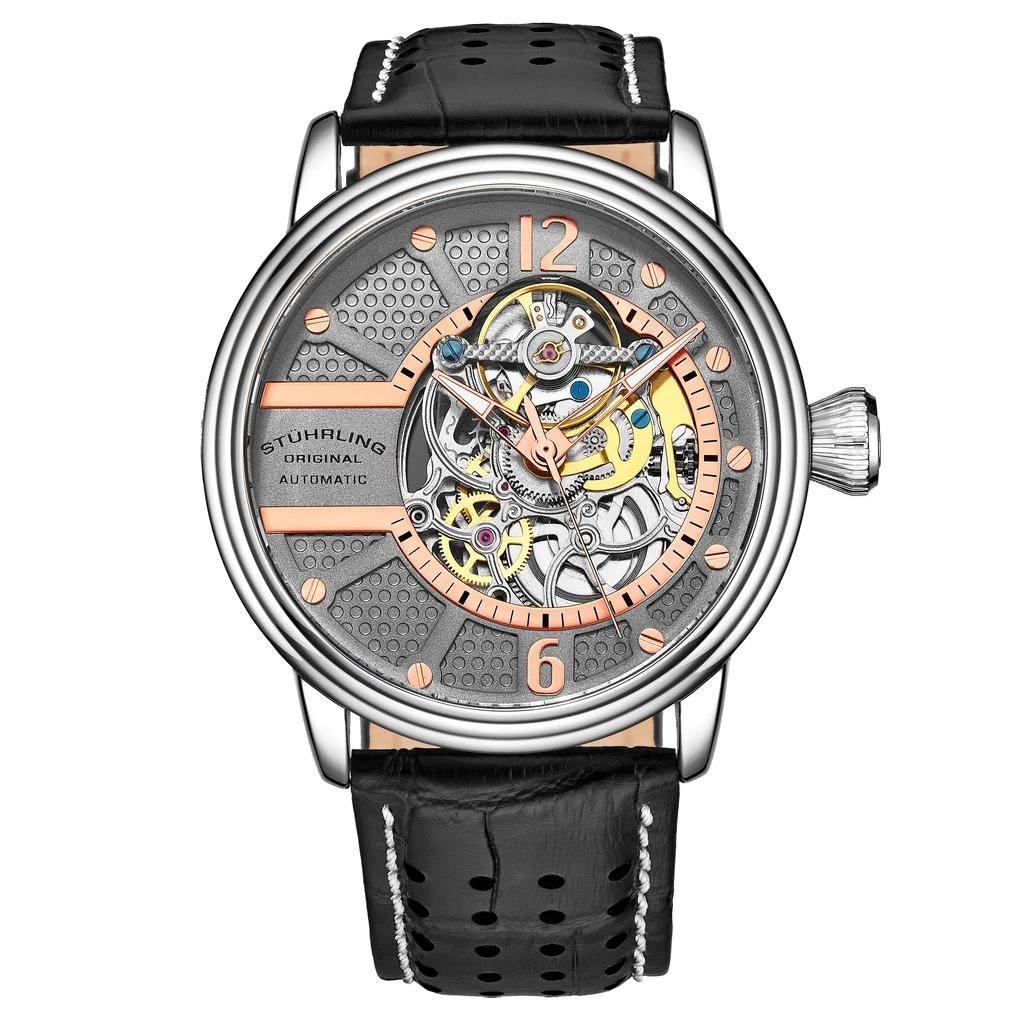 Stuhrling Original Prospero 3971 Automatic 44mm Skeleton 4