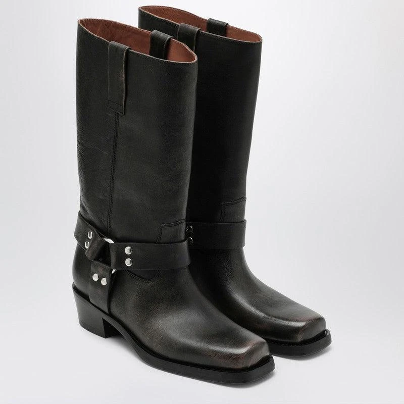 Paris Texas Women's Roxy Boot In Brushed Leather 1