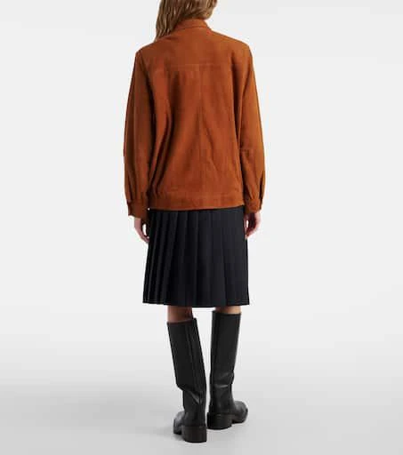 BLAZÉ MILANO Viva Cleo suede bomber jacket 3