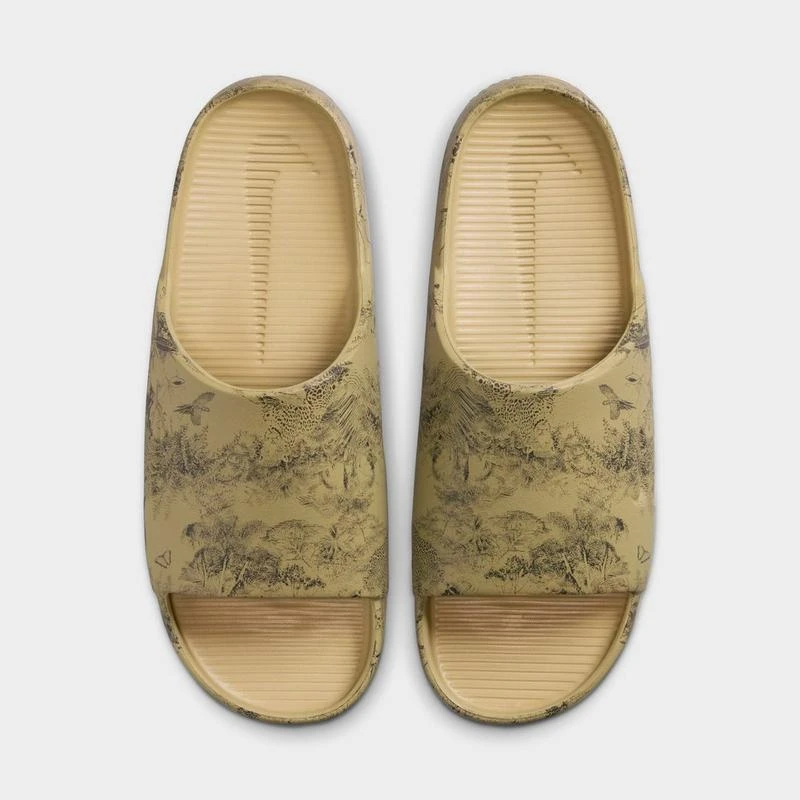 NIKE Men's Nike Calm Printed Slide Sandals 4