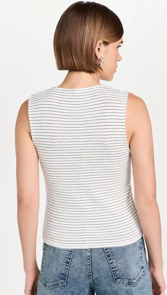 Rag & Bone The Knit Stripe Button Up Tank 2