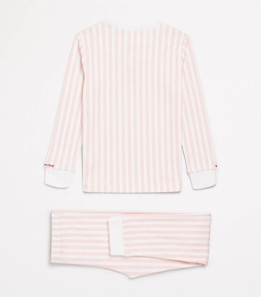 Marie Chantal Striped Amour Pyjamas (2-10 Years) 2