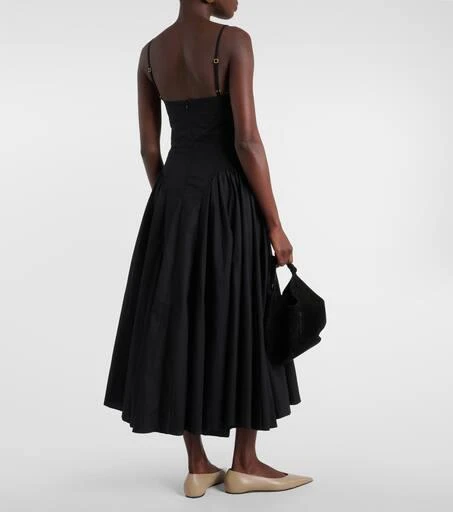 Tove Solene cotton poplin midi dress 3
