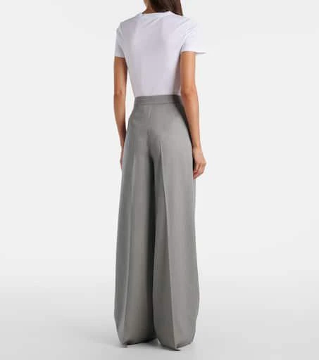 Max Mara Baden virgin wool wide-leg pants 3