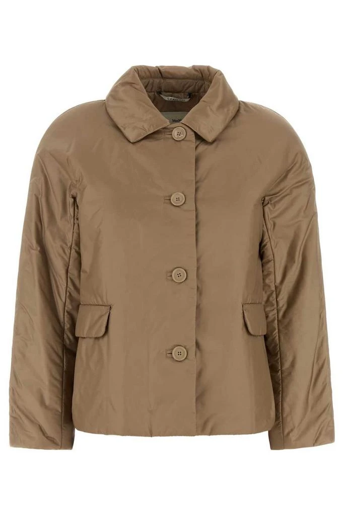 MAX MARA THE CUBE Max Mara The Cube Greens Button-Up Padded Jacket 1