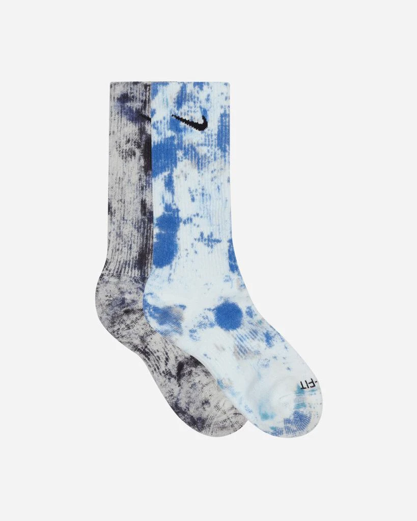 NIKE Everyday Plus Cushioned Crew Socks Blue / Grey 7