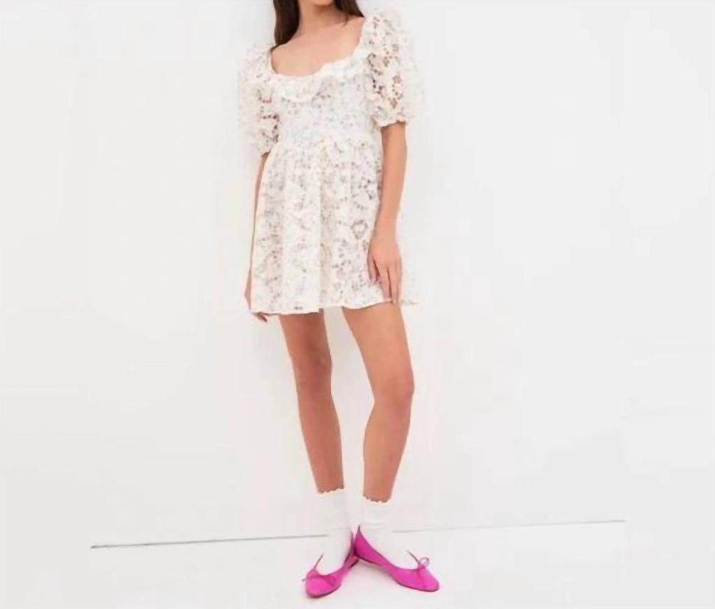 For Love & Lemons For Love & Lemons - Magnolia Mini Dress