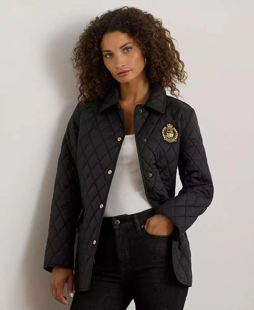 Ralph Lauren Women's Quilted Crest Jacket 1