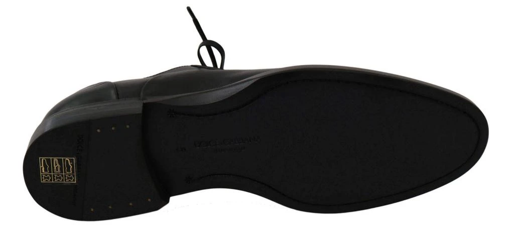 Dolce & Gabbana Dolce & Gabbana  Black Leather Derby Formal Shoes 6