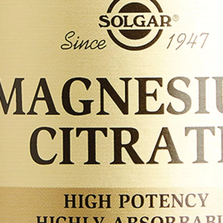 Solgar Magnesium Citrate (60 Tablets) 2