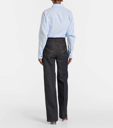 Stella McCartney Mid-rise wide-leg jeans 3