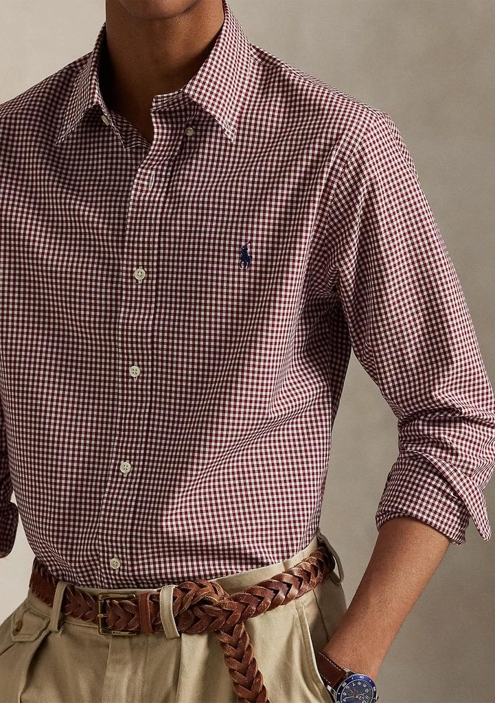 Ralph Lauren Classic Fit Gingham Stretch Poplin Shirt 3