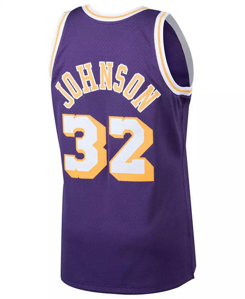 Mitchell and Ness Big Boys Magic Johnson Los Angeles Lakers Hardwood Classic Swingman Jersey