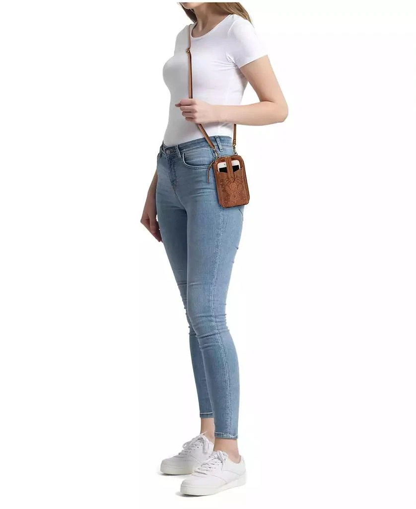 The Sak Women's Silverlake Leather Convertible Smartphone Crossbody Bag 6