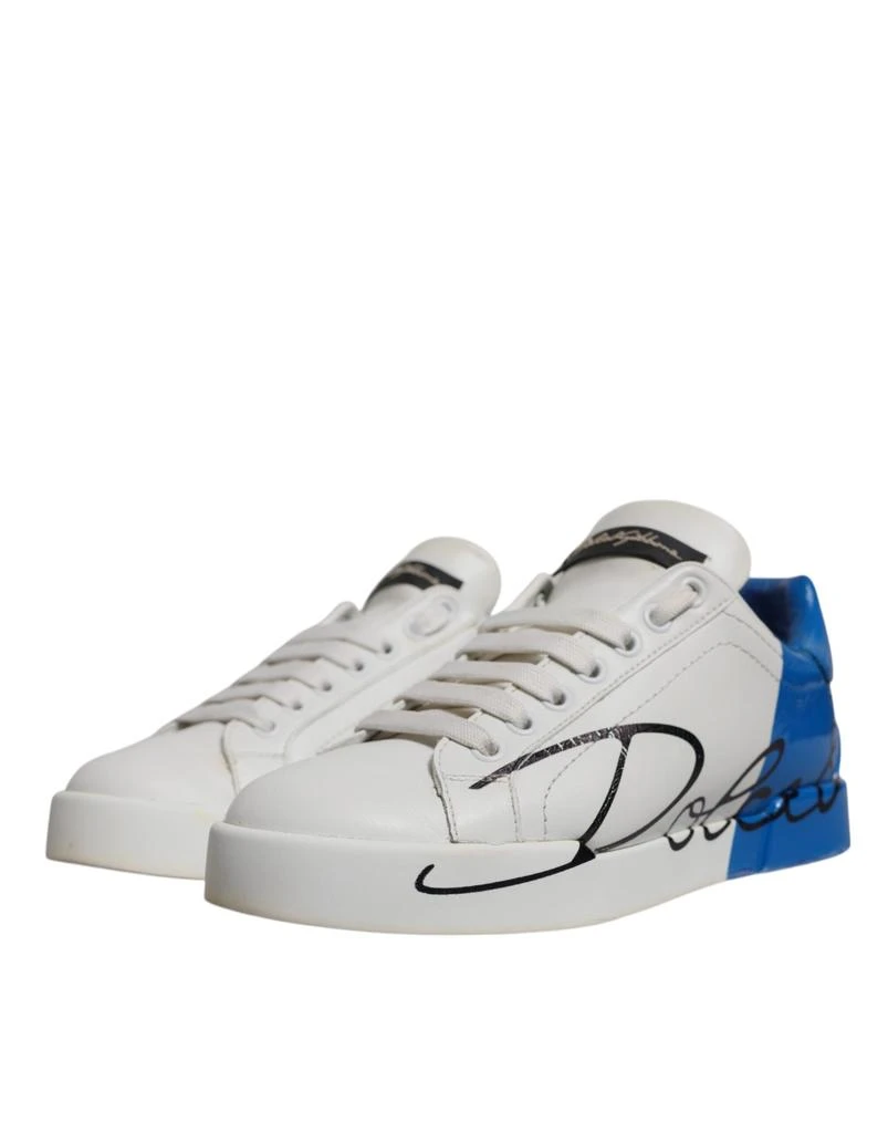 Dolce & Gabbana blue Logo Portofino Sneakers Women's Shoes (Pre-Owned) 3