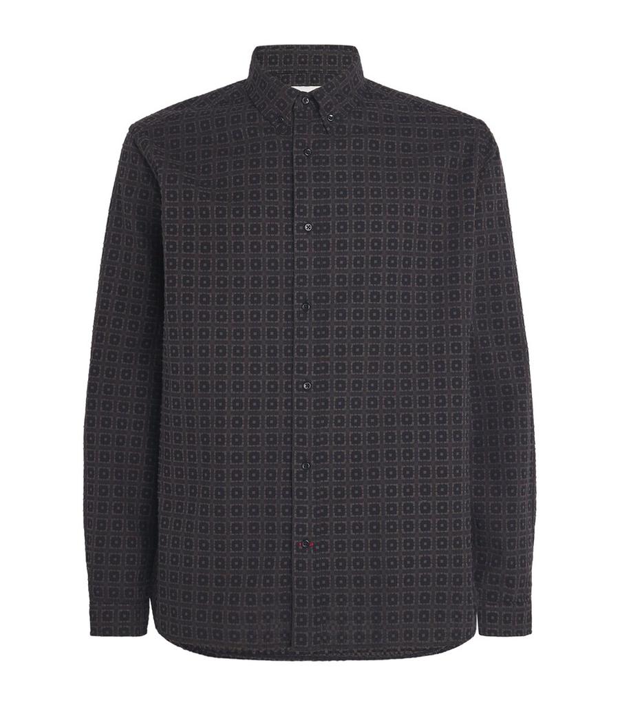 Oliver Spencer Jacquard Brook Shirt