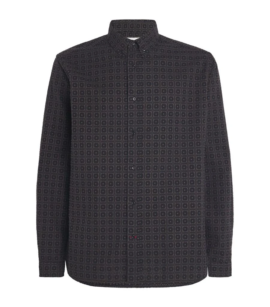 Oliver Spencer Jacquard Brook Shirt 1