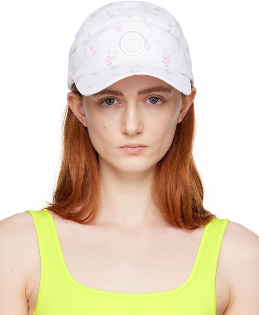 TheOpen Product White Convertible Flower Visor Cap