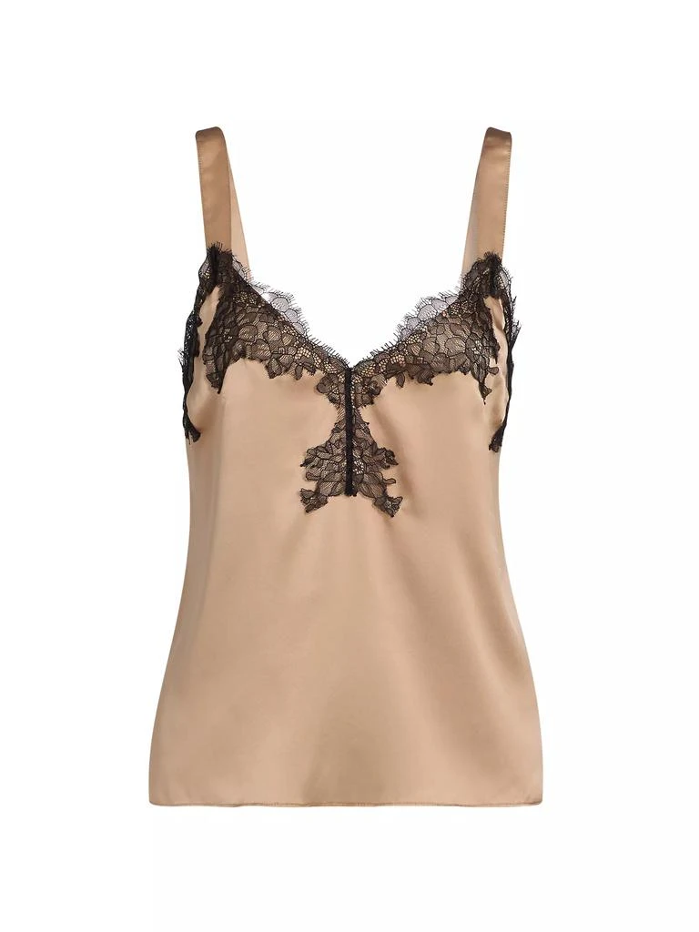CAMI NYC Beatrice Lace-Trim Silk Camisole 1