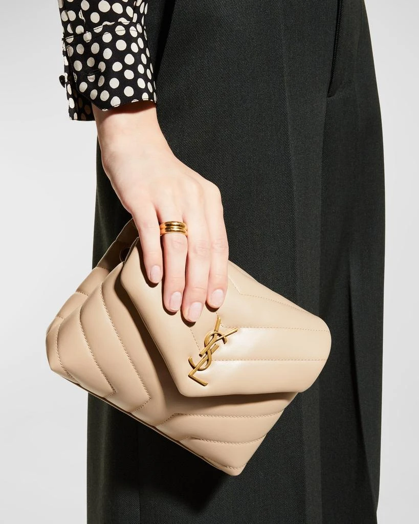 Yves Saint Laurent Loulou Toy YSL Crossbody Bag in Quilted Leather 5
