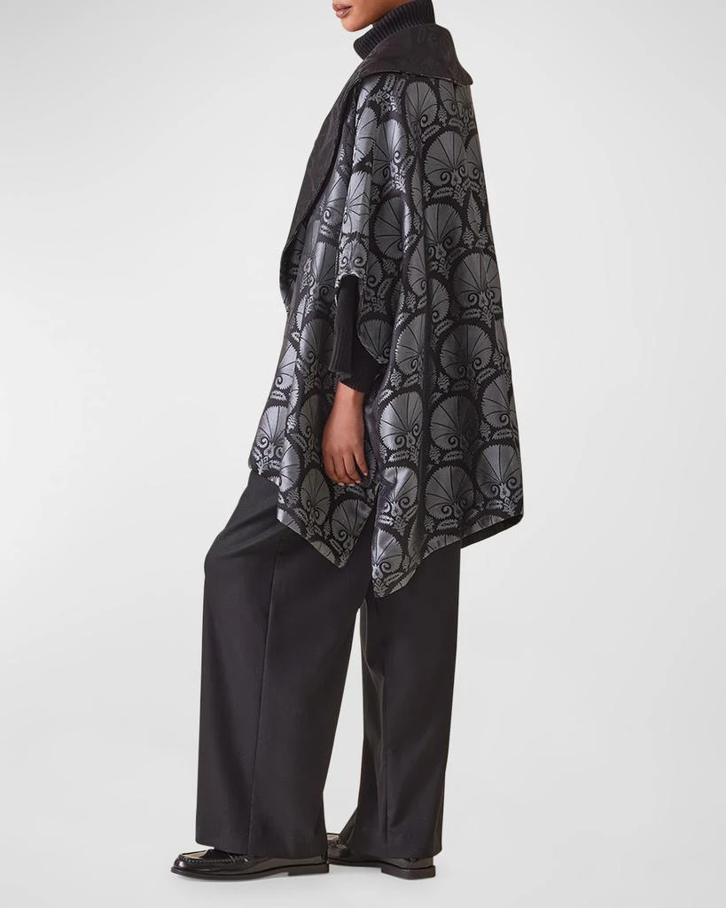 Eskandar Reversible Sloped Shoulder Shawl Collar Jacket (Long Plus Length) 6