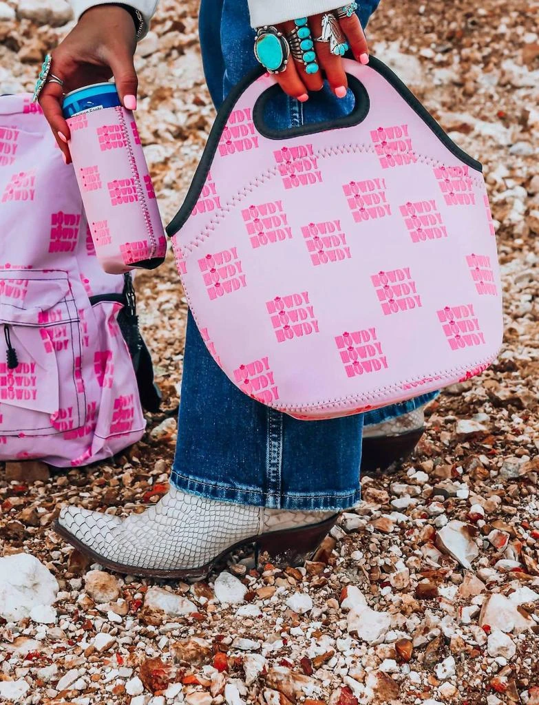 The Front Porch Label The Front Porch Label - Women
s Howdy Lunch Tote Bag 5