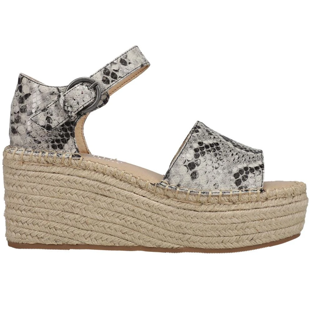 COCONUTS by Matisse Flirty Snake Print Espadrille Wedge Sandals 1