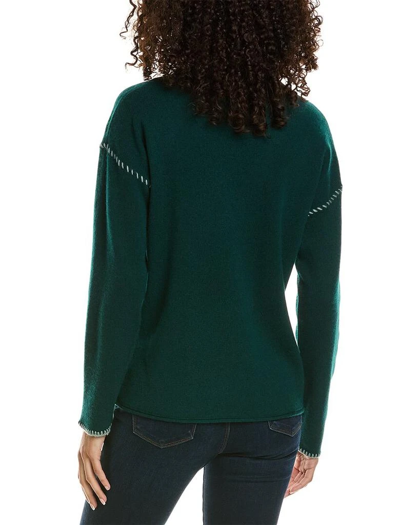 Johnny Was Rhode Cowl Neck Wool & Cashmere-Blend Sweater 2