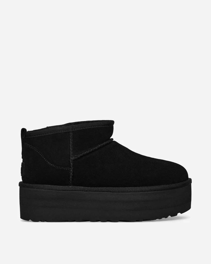 UGG Women's Classic Ultra Mini Platform Boots Black 2
