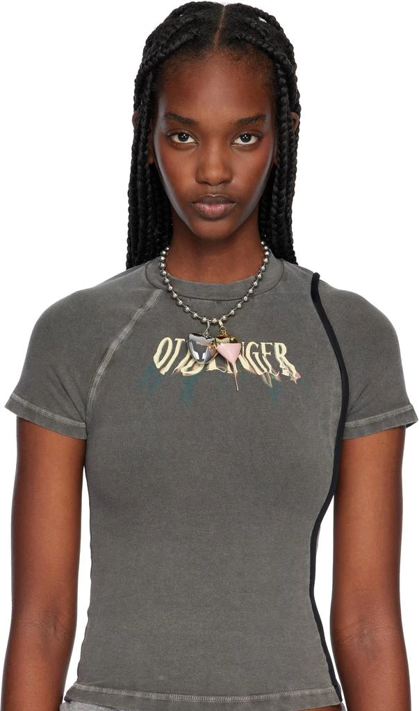 Ottolinger Silver Otto Heart Necklace 2