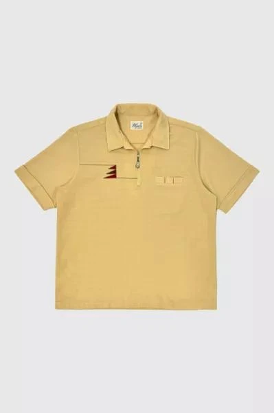 Urban Outfitters Vintage 1950's D'Gala Florida  Knit Zip Polo Shirt 1