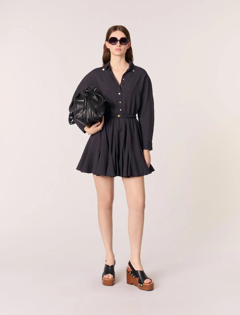 Maje Maje Woman's viscose Mini crepe dress for Spring/Summer 1