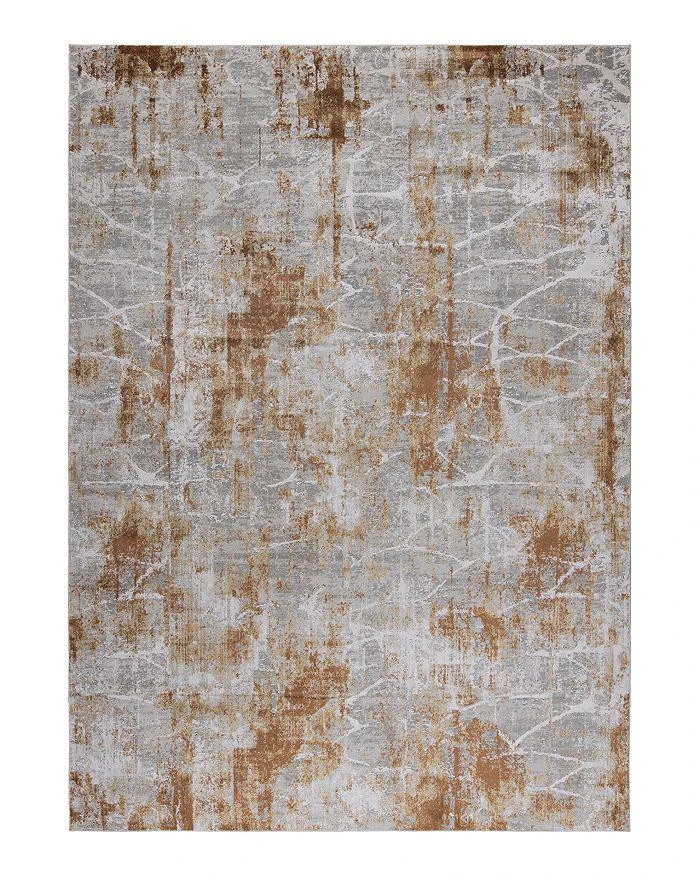 Kenneth Mink Alloy ALL342 Area Rug, 4' x 6' 6