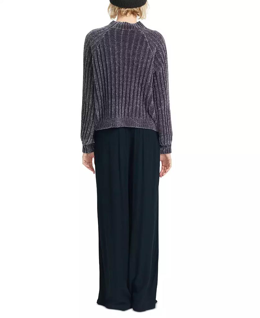 Volcom Juniors' She Savage Mock-Neck Chenille Sweater