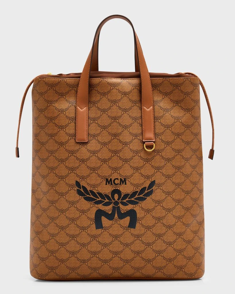 MCM Men's Lauretos Himmel Drawstring Backpack 1